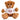 Lieblings-Schwester – Kuscheltier Teddybär, Ansicht 01 #kuscheltier_teddyb-r