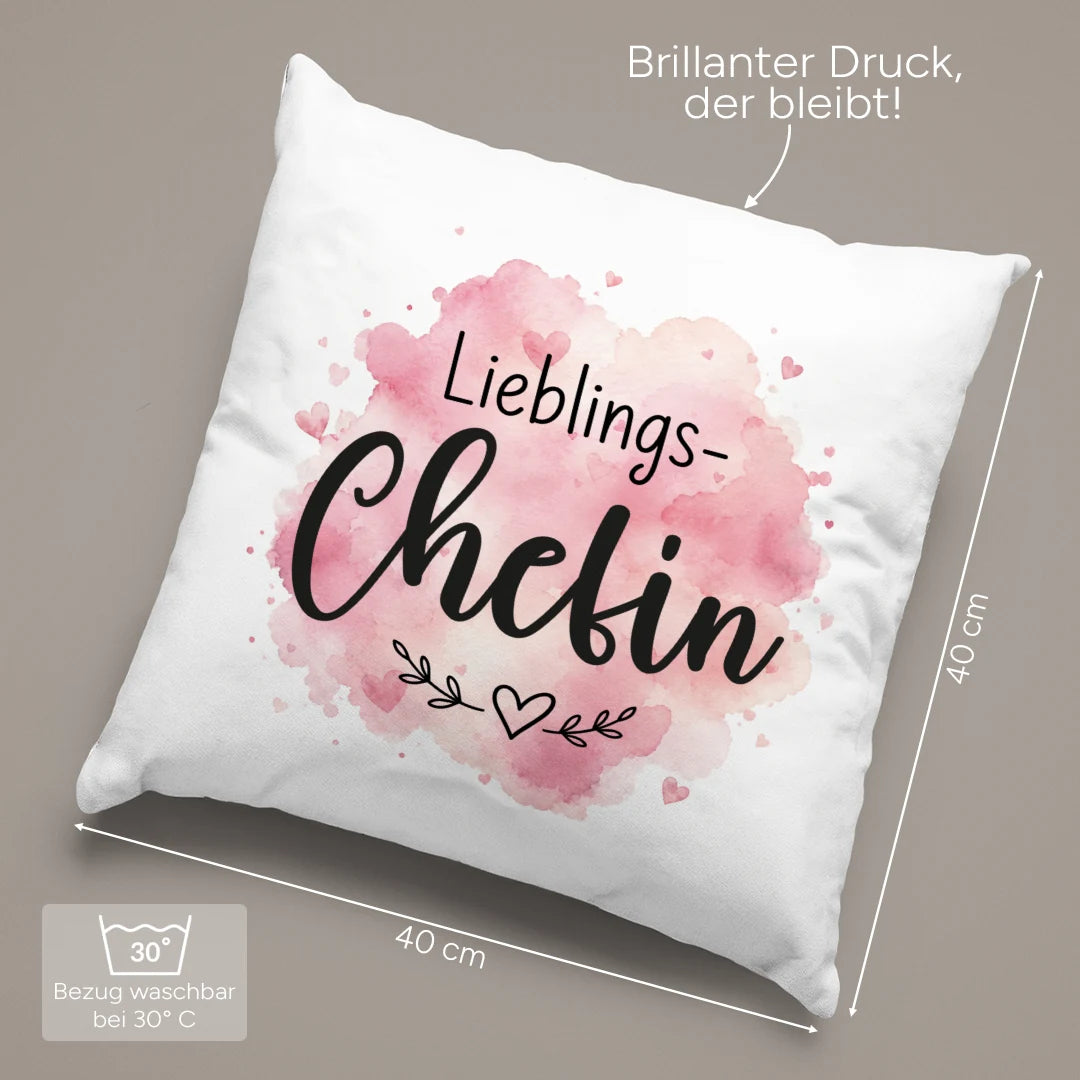 40 × 40 cm und pflegeleicht