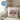 Lieblings Lehrerin – Kissen 40 × 40 cm mit Rückseite in Blau – Wohnbeispiel #farbe_blau