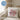 Lieblings Mitbewohnerin – Kissen 40 × 40 cm mit Rückseite in Blau – Wohnbeispiel #farbe_blau