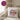 Lieblings Trainerin – Kissen 40 × 40 cm mit Rückseite in Violett – Wohnbeispiel #farbe_violett