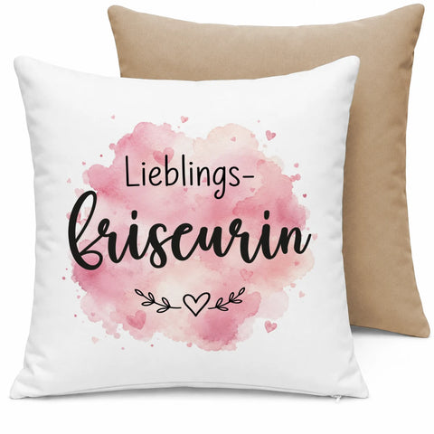 Lieblings Friseurin – Kissen