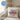 Lieblings Nachbarin – Kissen 40 × 40 cm mit Rückseite in Blau – Wohnbeispiel #farbe_blau