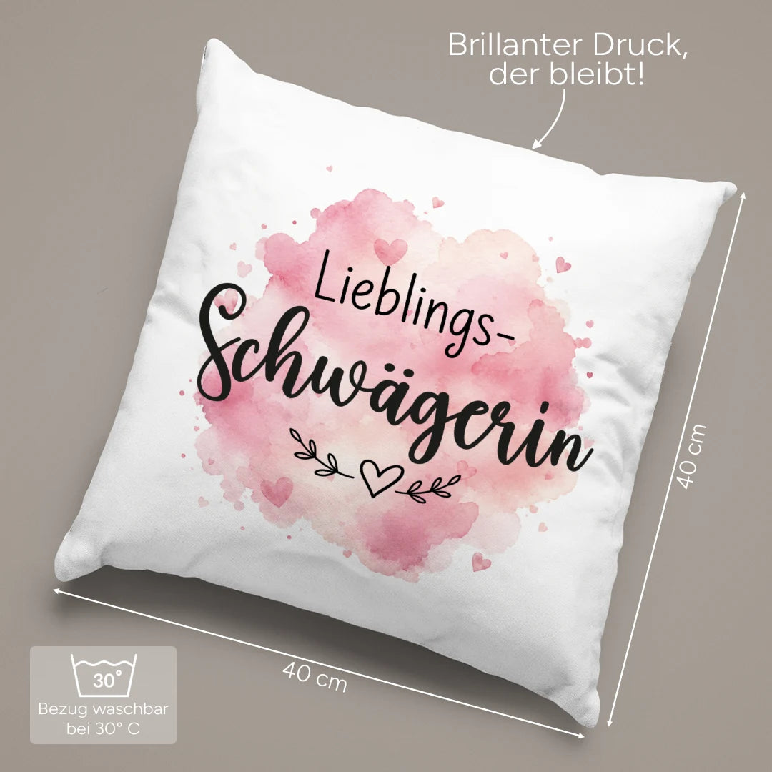 40 × 40 cm und pflegeleicht