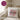 Lieblings Ehefrau – Kissen 40 × 40 cm mit Rückseite in Violett – Wohnbeispiel #farbe_violett