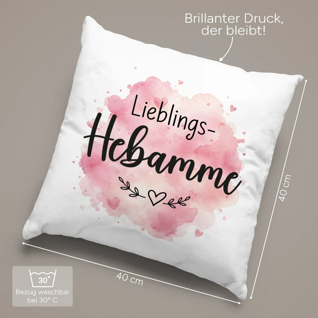 40 × 40 cm und pflegeleicht