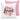 Lieblings Braut – Kissen 40 × 40 cm mit Rückseite in Rosa – Vorder- und Rückansicht #farbe_rosa