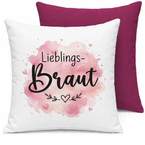 Lieblings Braut – Kissen
