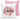 Lieblings Enkelin – Kissen 40 × 40 cm mit Rückseite in Rosa – Vorder- und Rückansicht #farbe_rosa