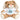 Lieblings-Papa – Kuscheltier Hase, Ansicht 01 #kuscheltier_hase