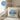 Lieblings Bruder – Kissen 40 × 40 cm mit Rückseite in Blau – Wohnbeispiel #farbe_blau