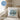 Lieblings Onkel – Kissen 40 × 40 cm mit Rückseite in Blau – Wohnbeispiel #farbe_blau