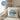 Lieblings Cousin – Kissen 40 × 40 cm mit Rückseite in Blau – Wohnbeispiel #farbe_blau