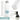 Weiße 500-ml-Thermosflasche – Flasche, Boden und Verschluss im Detail #farbe_weiss