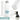 Weiße 500-ml-Thermosflasche – Flasche, Boden und Verschluss im Detail #farbe_weiss