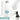 Weiße 500-ml-Thermosflasche – Flasche, Boden und Verschluss im Detail #farbe_weiss