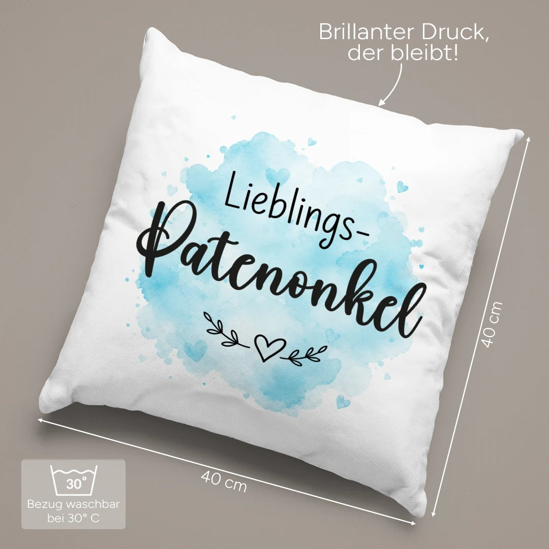 40 × 40 cm und pflegeleicht