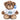 Lieblings-Kollege – Kuscheltier Kuschelbär, Ansicht 01 #kuscheltier_kuschelb-r