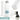 Weiße 500-ml-Thermosflasche – Flasche, Boden und Verschluss im Detail #farbe_weiss