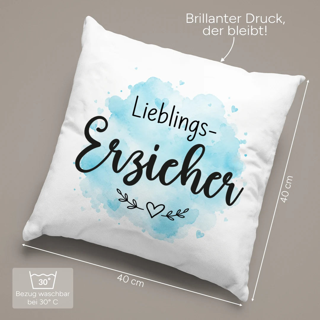 40 × 40 cm und pflegeleicht