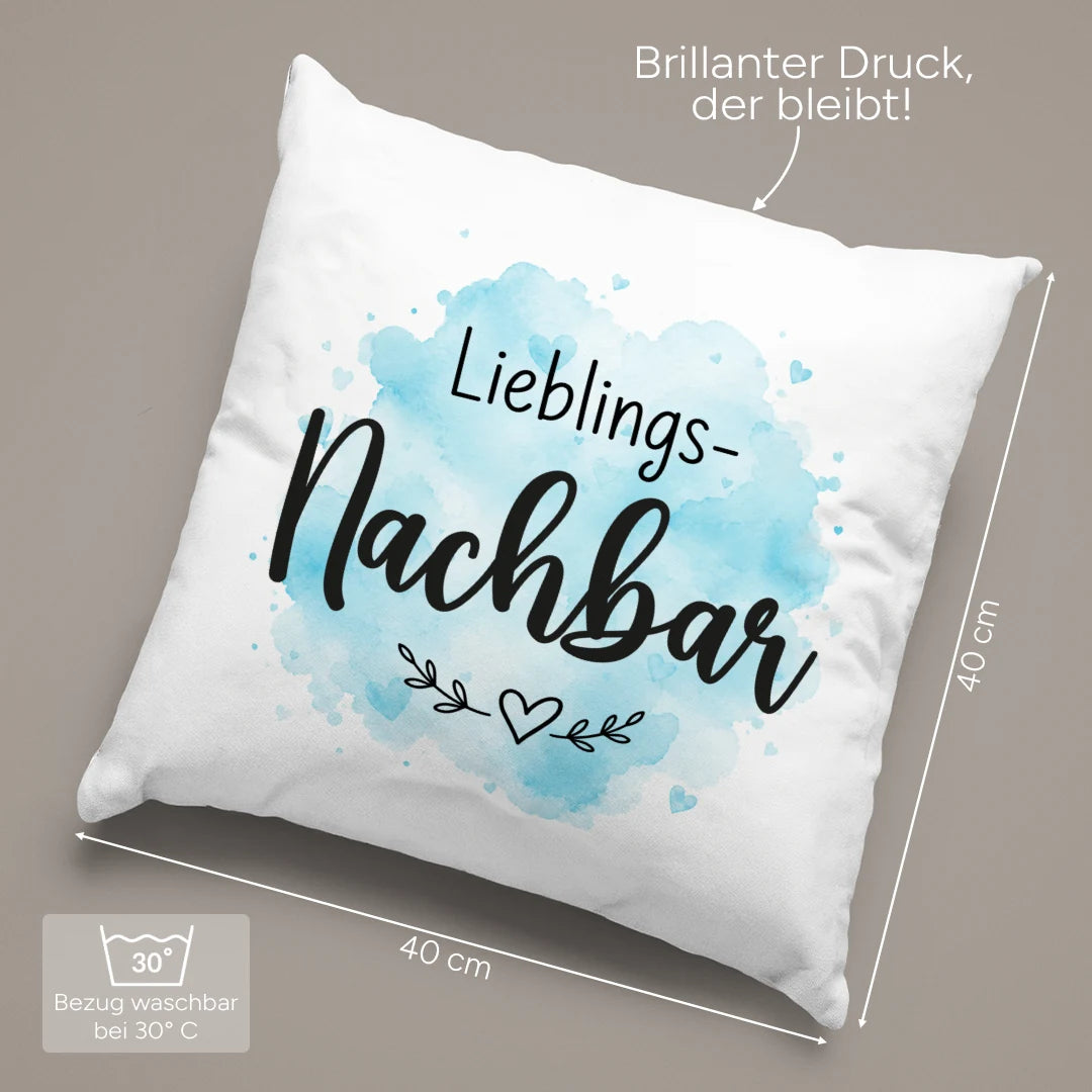 40 × 40 cm und pflegeleicht