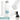 Weiße 500-ml-Thermosflasche – Flasche, Boden und Verschluss im Detail #farbe_weiss