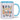 Ich bin jetzt ein Schulkind Personalisiert – Tasse in Blau – Ansicht 01 #farbe_blau