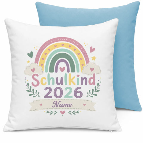 Schulkind 2026 – personalisiert – Kissen