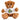 Schulkind 2026 Dino – Kuscheltier Teddybär, Ansicht 01 #kuscheltier_teddyb-r