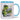 Schulkind 2026 Dino Personalisiert – Tasse in Blau – Ansicht 01 #farbe_blau