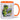 Schulkind 2026 Dino Personalisiert – Tasse in Orange – Ansicht 01 #farbe_orange