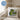 Schulkind 2026 mit Dino – personalisiert – Kissen in Blau – Wohnbeispiel #farbe_blau