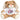 Schulkind 2026 Einhorn – Kuscheltier Hase, Ansicht 01 #kuscheltier_hase