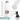 Weiße 500-ml-Thermosflasche – Flasche, Boden und Verschluss im Detail #farbe_weiss