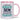 Du musst nicht verrückt sein, um hier anzufangen – wir werden dich trainieren – Tasse in Rosa – Ansicht 01 #farbe_rosa