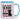 Lass mich in Ruhe – heute rede ich nur mit meiner Katze – Tasse in Blau – Ansicht 01 #farbe_blau