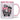 Die mit dem Hund geht – Tasse in Rosa – Ansicht 01 #farbe_rosa