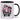 Die mit dem Hund geht – Tasse in Schwarz – Ansicht 01 #farbe_schwarz