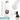 Weiße 500-ml-Thermosflasche – Flasche, Boden und Verschluss im Detail #farbe_weiss