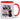 Ich bin wach – Tasse in Rot – Ansicht 01 #farbe_rot
