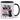 Ich bin wach – Tasse in Schwarz – Ansicht 01 #farbe_schwarz