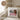 Pferdemädchen – Kissen 40 × 40 cm mit Rückseite in Mokka – Wohnbeispiel #farbe_mokka