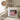 Tränke fürs Pferdepersonal – Kissen 40 × 40 cm mit Rückseite in Mokka – Wohnbeispiel #farbe_mokka