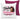 Tränke fürs Pferdepersonal – Kissen 40 × 40 cm mit Rückseite in Violett – Vorder- und Rückansicht #farbe_violett