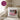 Tränke fürs Pferdepersonal – Kissen 40 × 40 cm mit Rückseite in Violett – Wohnbeispiel #farbe_violett