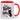 Erst Kaffee, dann Menschen – vielleicht – Tasse in Rot – Ansicht 01 #farbe_rot