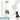 Weiße 500-ml-Thermosflasche – Flasche, Boden und Verschluss im Detail #farbe_weiss