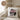 Die mit der Katze tanzt – Kissen 40 × 40 cm mit Rückseite in Mokka – Wohnbeispiel #farbe_mokka