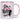 Die mit der Katze tanzt – Tasse in Rosa – Ansicht 01 #farbe_rosa