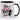 Die mit der Katze tanzt – Tasse in Schwarz – Ansicht 01 #farbe_schwarz